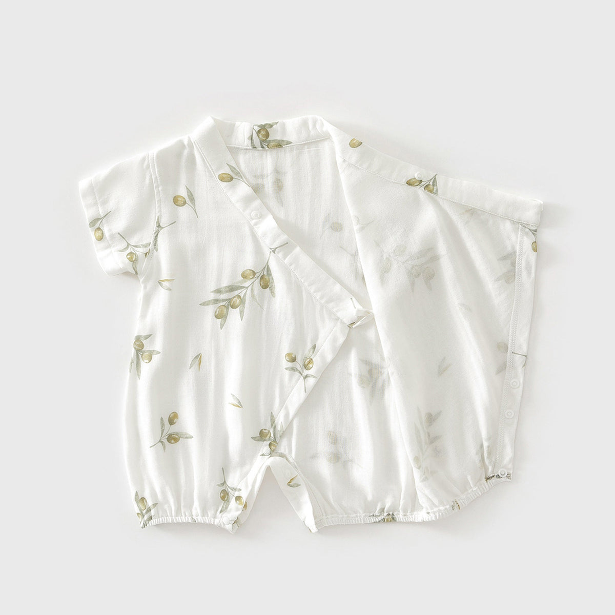 Summer Thin Air-Conditioning Clothes Baby Onesie Short Sleeves