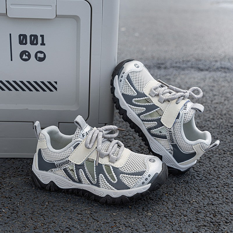 2026 Spring Summer Kids Mango Toe Sneakers, Lightweight Soft Sole Hiking Dad Shoes, Casual Closed-Toe Sports Sandals
