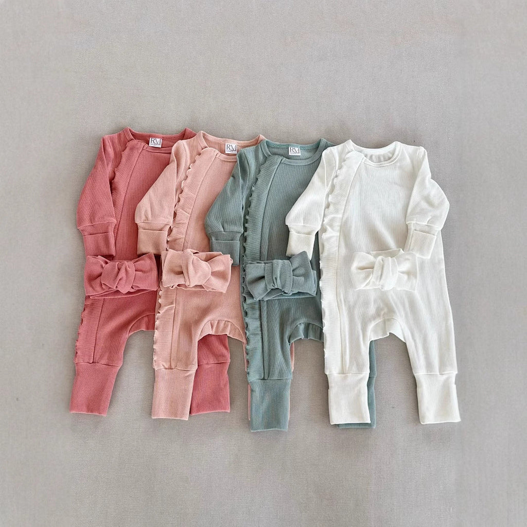 Infant Spring And Autumn Long Sleeve Jumpsuit