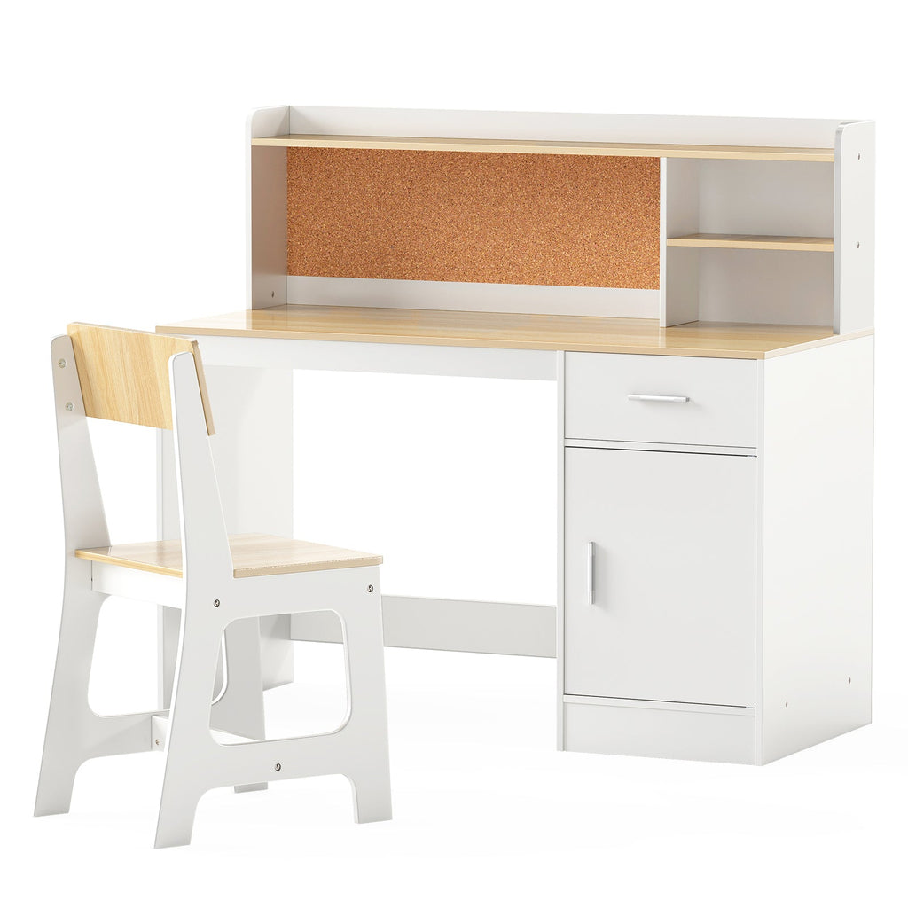 Kids Study Desk and Chair Set Student Table and Chair