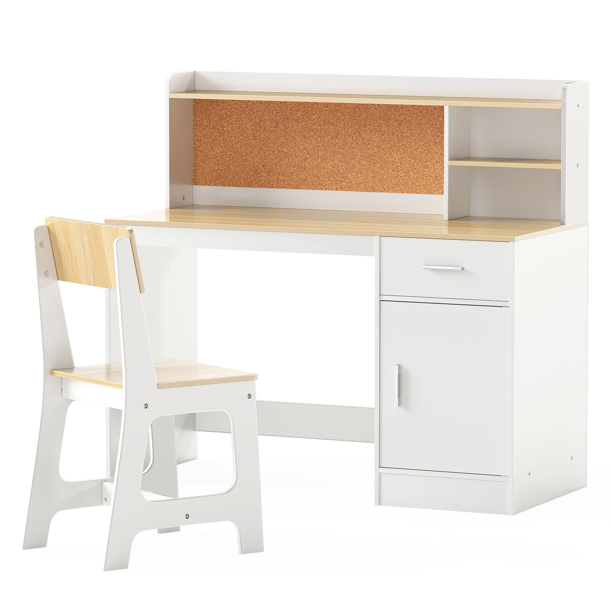 Kids Study Desk and Chair Set Student Table and Chair