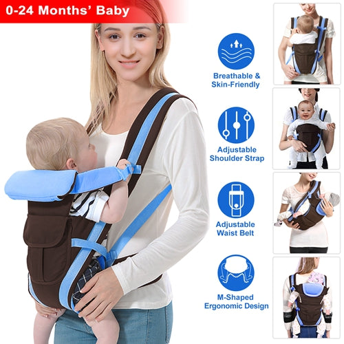 Baby Carrier Wrap Sling – Breathable, Adjustable for Front & Back