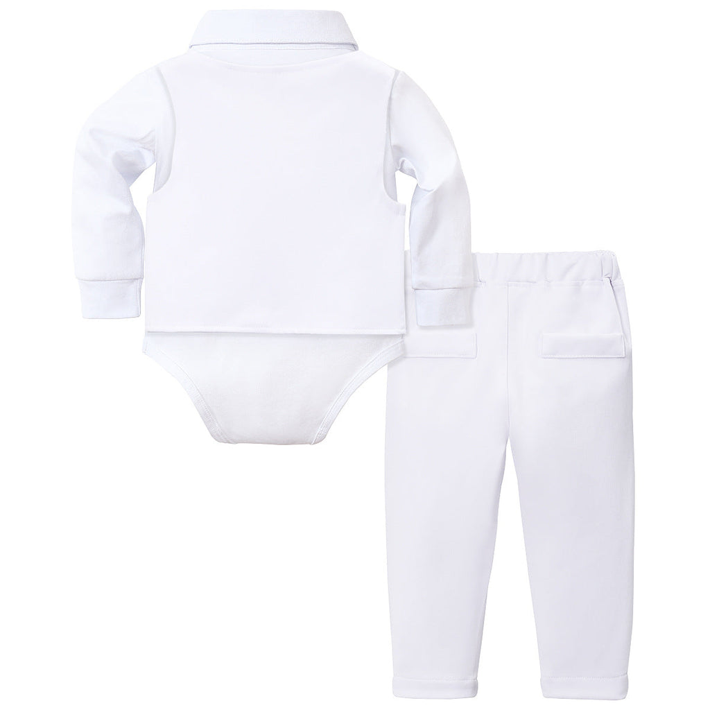 New Style One-Year-Old Birthday Dress Boys Gentleman Suit Set