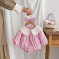 Girls' Long-sleeved Dress Without Hood