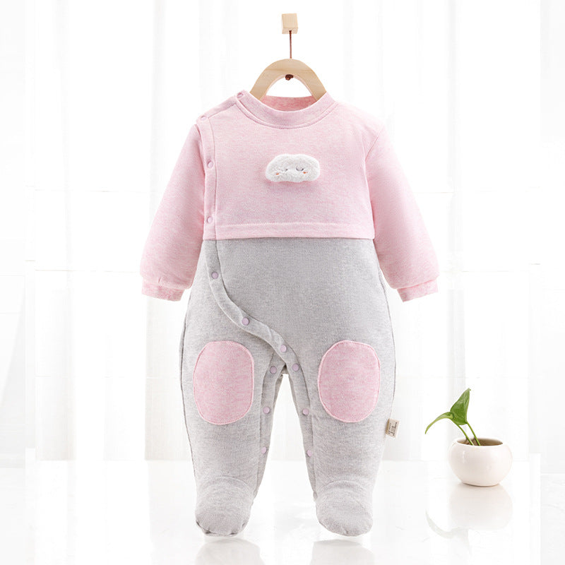 Warm Jumpsuit Newborn Cotton Crawling Suit