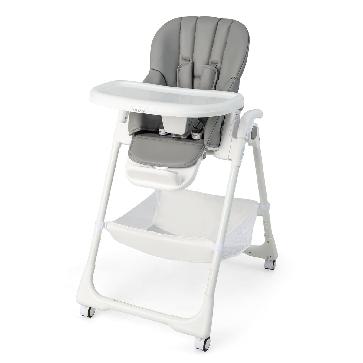 Convertible Infant Dining Chair with 5 Backrest and 3 Footrest Positions