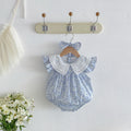 Summer Lightweight Baby Romper Summer Floral Fragments