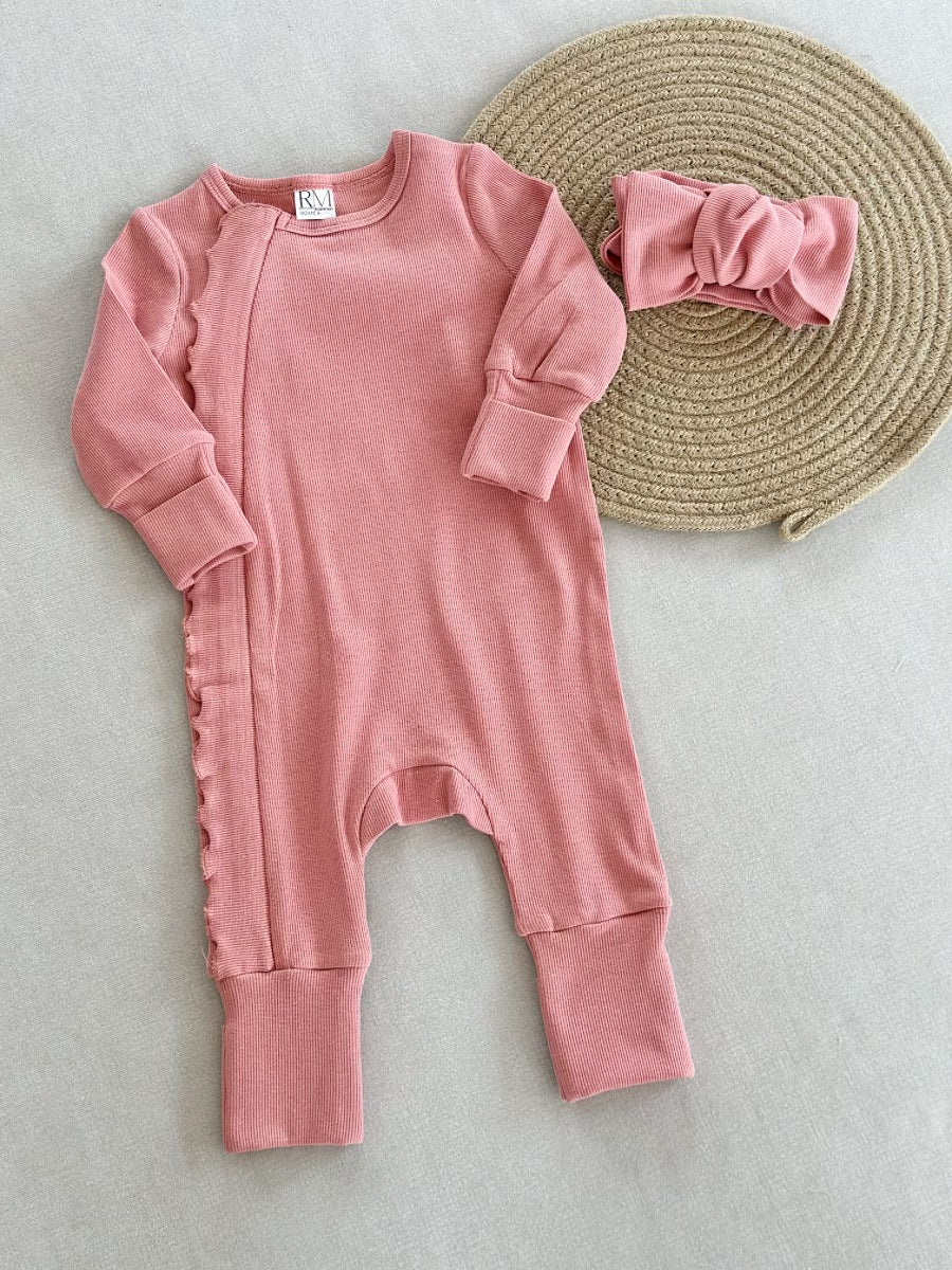 Infant Spring And Autumn Long Sleeve Jumpsuit