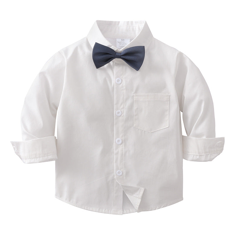 Boys Baby Gentleman Vest Suit Three-Piece Set